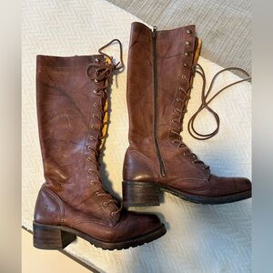 Frye women’s Veronica tall combat boot